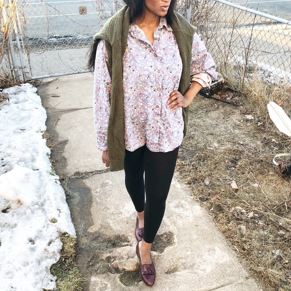 Lovely Floral Button-Down!